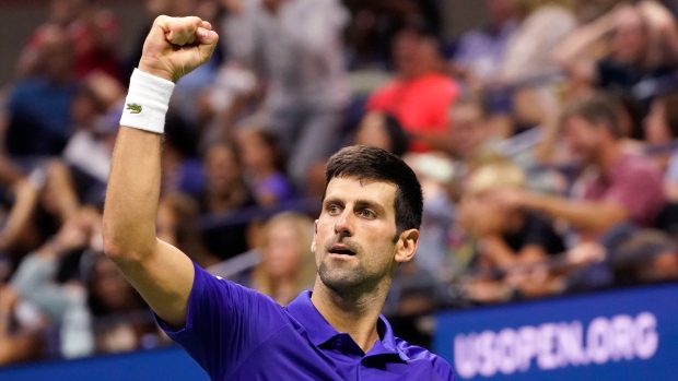Novak Djokovic, The Canadian Press Novak Djokovic