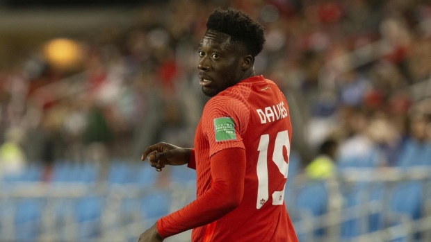 Alphonso Davies, The Canadian Press Alphonso Davies