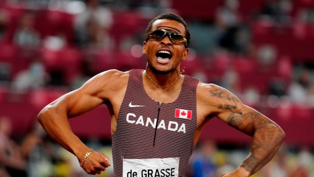 Andre De Grasse, The Canadian Press Andre De Grasse
