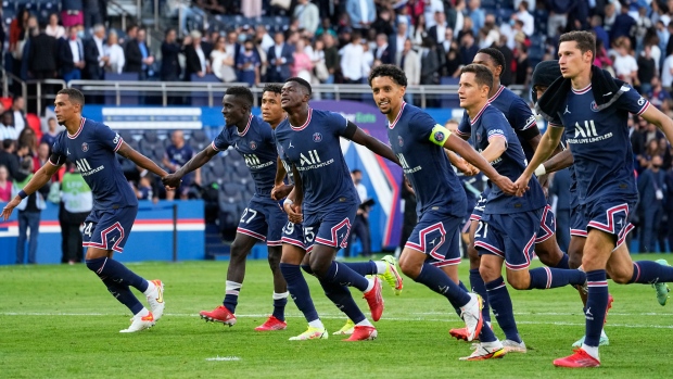 Paris Saint-Germain, The Canadian Press Paris Saint-Germain