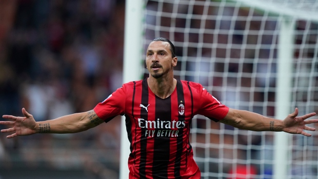 Zlatan Ibrahimović, The Canadian Press Zlatan Ibrahimović