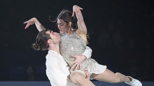 Canada's Laurence Fournier Beaudry and Nikolaj Sorensen 