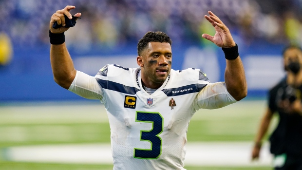 Russell Wilson, The Canadian Press Russell Wilson