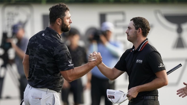 Patrick Cantlay, Jon Rahm, The Canadian Press Patrick Cantlay, Jon Rahm