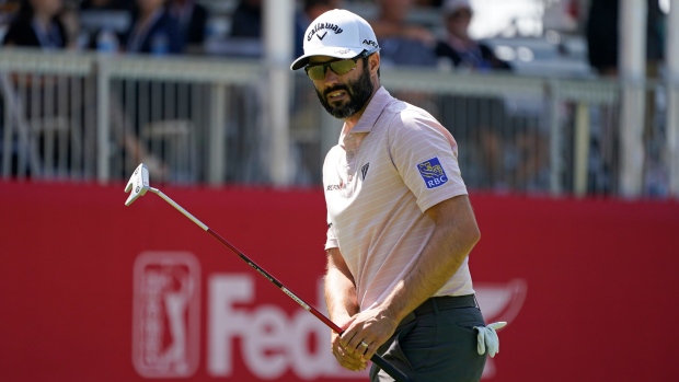 Adam Hadwin, The Canadian Press Adam Hadwin