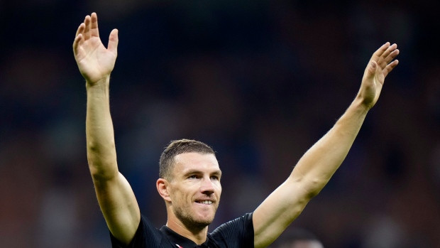 Inter Milan's Edin Dzeko, The Canadian Press Inter Milan's Edin Dzeko