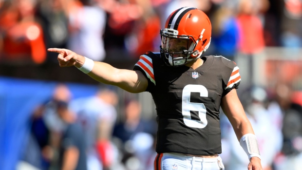 Baker Mayfield, The Canadian Press Baker Mayfield
