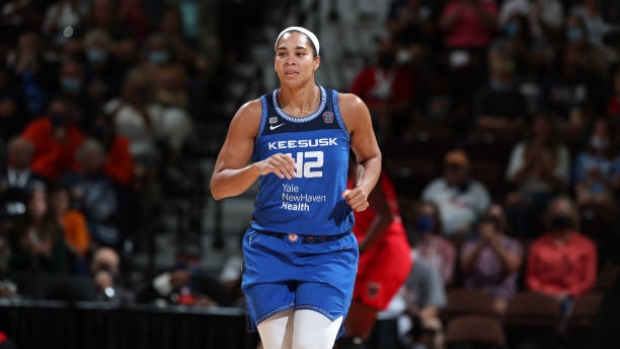 Brionna Jones, Chris Marion/NBAE via Getty Images Brionna Jones