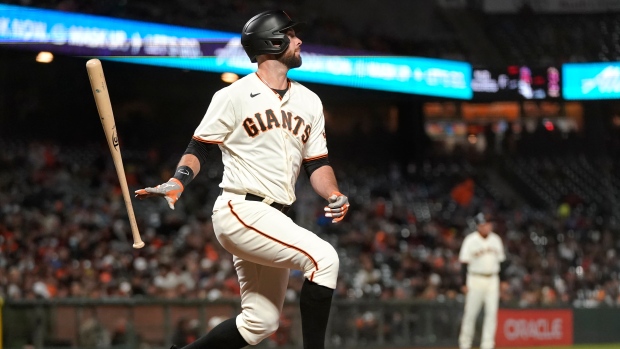 Brandon Belt, The Canadian Press Brandon Belt