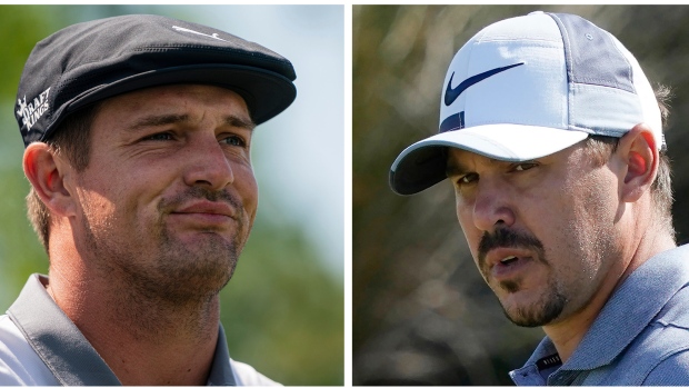 Bryson DeChambeau Brooks Koepka, The Canadian Press Bryson DeChambeau Brooks Koepka