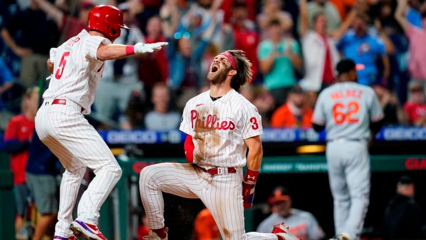 Bryce Harper Andrew Knapp, The Canadian Press Bryce Harper Andrew Knapp