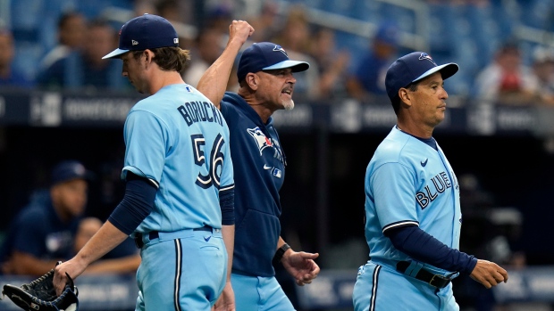 Ryan Borucki Pete Walker Charlie Montoyo, The Canadian Press Ryan Borucki Pete Walker Charlie Montoyo