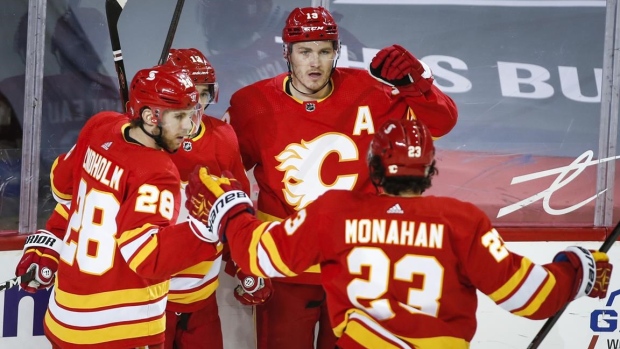 Flames' Giordano plans to be ready for training camp 