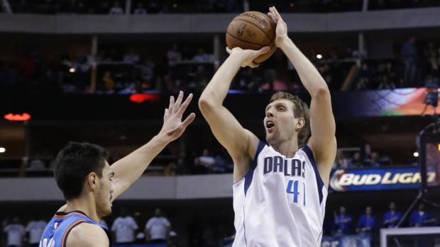 Dirk Nowitzki, The Canadian Press Dirk Nowitzki
