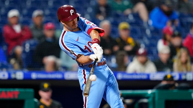J.T. Realmuto , The Canadian Press J.T. Realmuto
