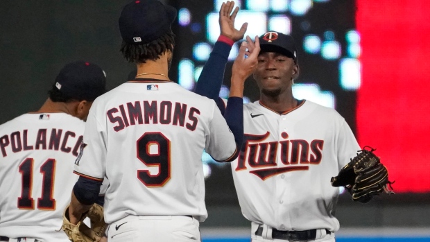 Minnesota Twins Celebrate, The Canadian Press Minnesota Twins Celebrate