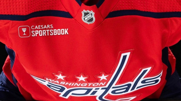 Washington Capitals Jersey Ad