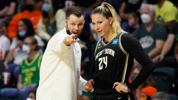 New York Liberty Walt Hopkins part ways New York Liberty Walt Hopkins part ways