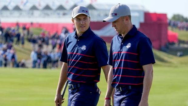 Jordan Spieth, Justin Thomas, The Canadian Press Jordan Spieth, Justin Thomas