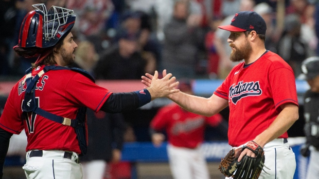 Austin Hedges Bryan Shaw , The Canadian Press Austin Hedges Bryan Shaw