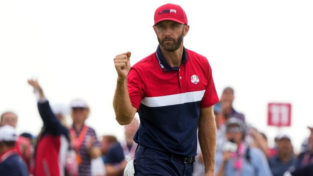 Dustin Johnson, The Canadian Press Dustin Johnson
