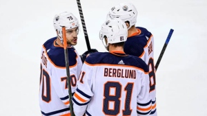 Bourgault scores, adds assist in Oilers win over Flames