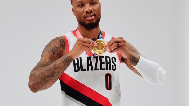Damian Lillard, The Canadian Press Damian Lillard