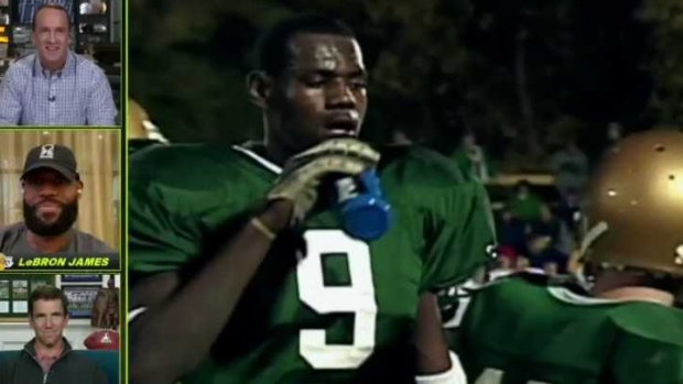 lebron james football