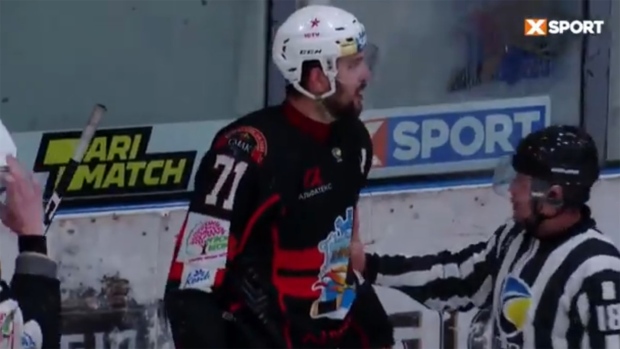 IIHF Andri Denyskin Jalen Smereck Liga de hockey de Ucrania