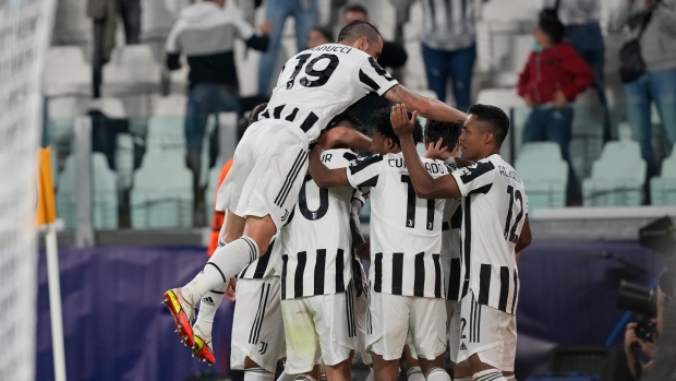Juventus Celebrates , The Canadian Press Juventus Celebrates