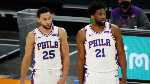 Ben Simmons Joel Embiid