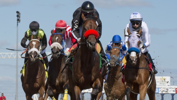 Racing at Woodbine