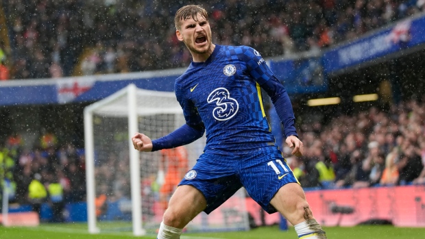 Timo Werner, The Canadian Press Timo Werner