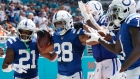 Jonathan Taylor, Colts celebrate