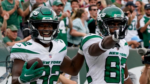 Jamison Crowder, Michael Carter, The Canadian Press Jamison Crowder, Michael Carter