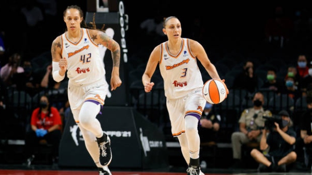 Brittney Griner Diana Taurasi, Ethan Miller/Getty Images Brittney Griner Diana Taurasi