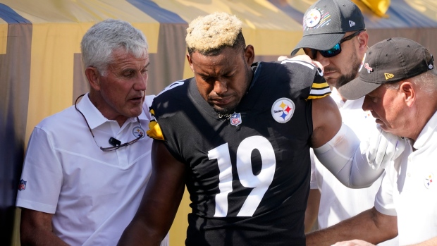 JuJu Smith-Schuster , The Canadian Press JuJu Smith-Schuster