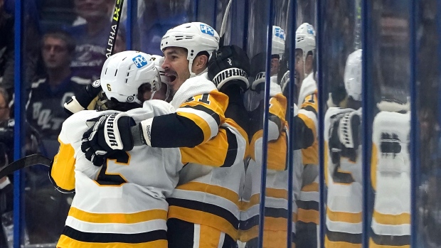 Brian Boyle, Penguins celebrate