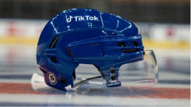 Toronto Maple Leafs to sport TikTok decals on helmets throughout