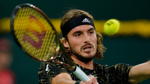 Stefanos Tsitsipas, The Canadian Press Stefanos Tsitsipas