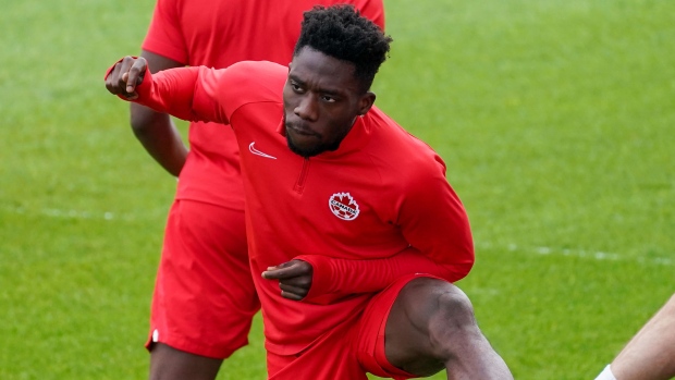 Alphonso Davies, The Canadian Press Alphonso Davies
