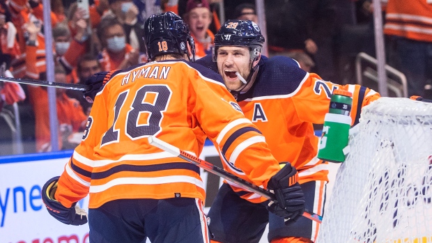Zach Hyman, Leon Draisaitl, The Canadian Press Zach Hyman, Leon Draisaitl