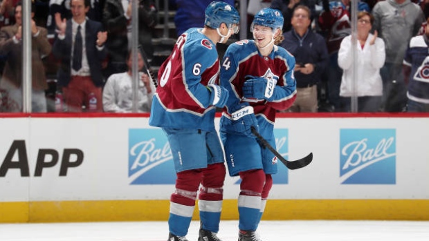 Bowen Byram, Erik Johnson, Getty Images Bowen Byram, Erik Johnson
