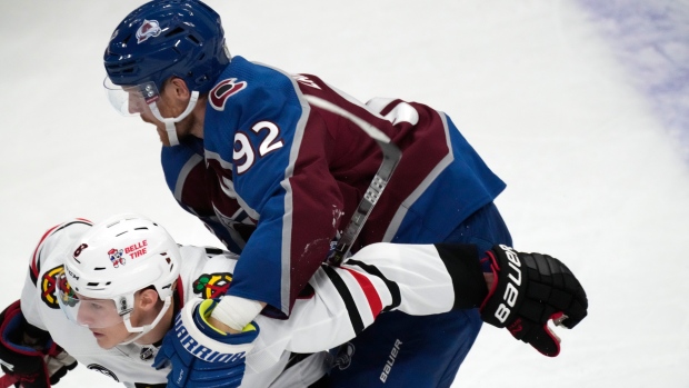 Colorado Avalanche Gabriel Landeskog hearing Department of Player