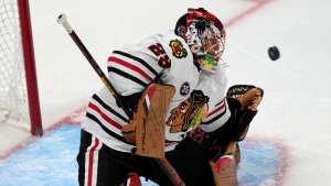 Blackhawks trade Fleury to Wild for conditional first