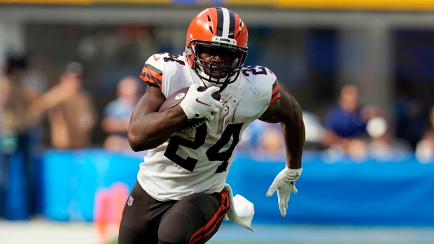 Nick Chubb, The Canadian Press Nick Chubb