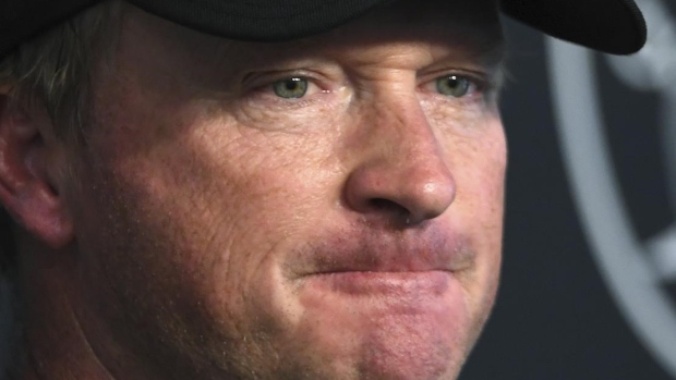 Jon Gruden , The Canadian Press Jon Gruden