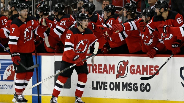 Andreas Johnsson scores two goals to help Devils rout Florida