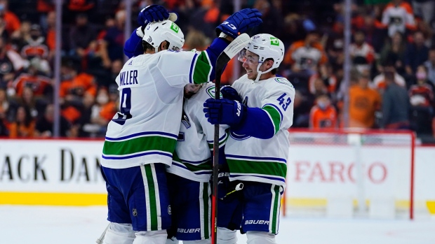 Canucks Celebrate