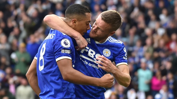 Youri Tielemans Jamie Vardy, The Canadian Press Youri Tielemans Jamie Vardy